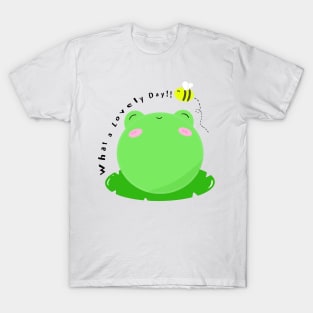 Kawaii DODO the froggie having a lovely day T-Shirt